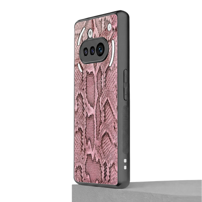 Blush Snake nothing phone 3a mobile cover | shockproof glass phone case