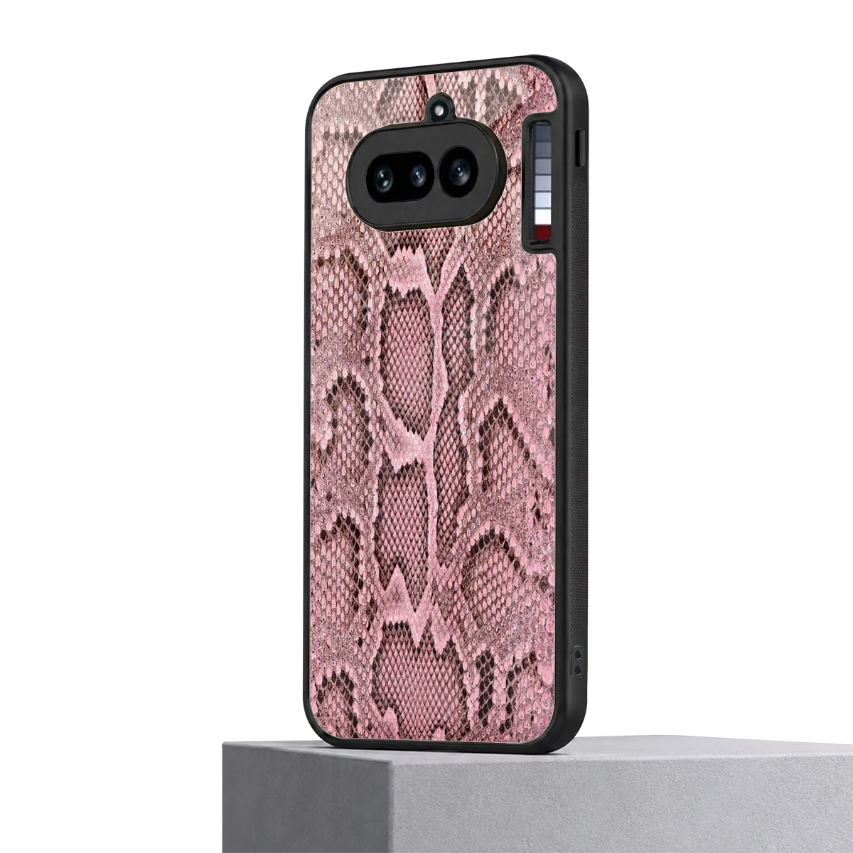 Blush Snake nothing phone 4a mobile cover | shockproof glass phone case