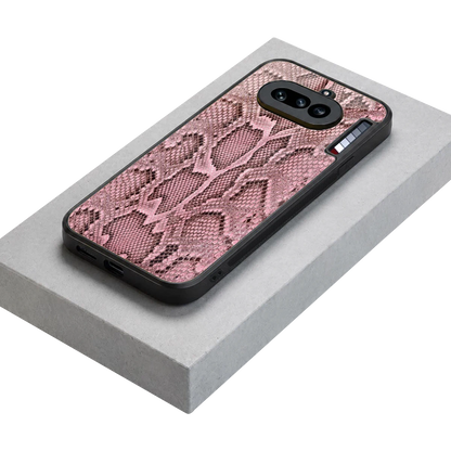 Blush Snake stylish phone case for nothing phone 4a | glossy glass and slim fit