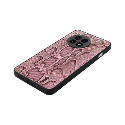 Blush Snake stylish phone case for oneplus 13r | glossy glass and slim fit