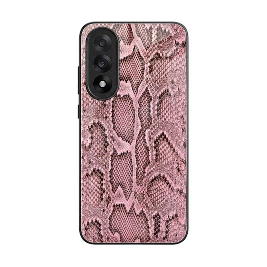 Blush Snake back phone cover | glass case for oneplus nord 5