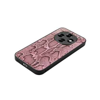 Blush Snake stylish phone case for oppo f31 pro 5g | glossy glass and slim fit