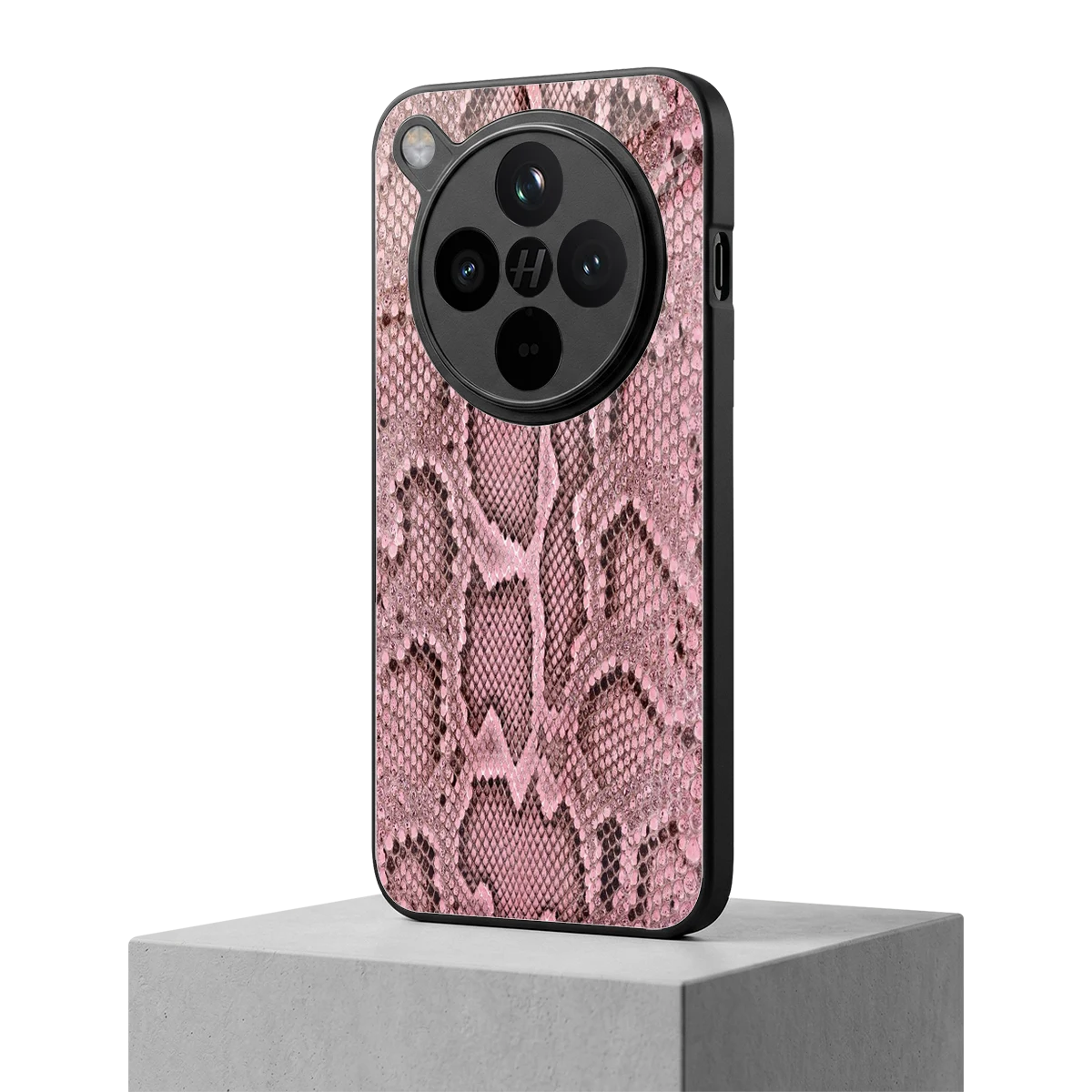 Blush Snake oppo find x8 mobile cover | shockproof glass phone case