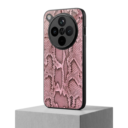 Blush Snake oppo find x8 mobile cover | shockproof glass phone case