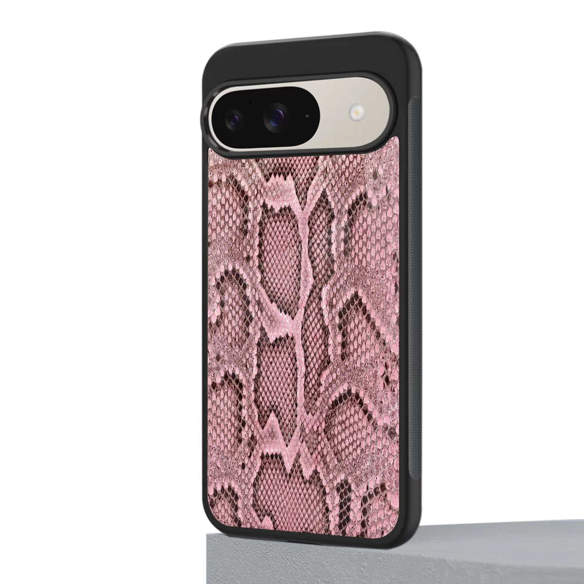 Blush Snake google pixel 9 mobile cover | shockproof glass phone case
