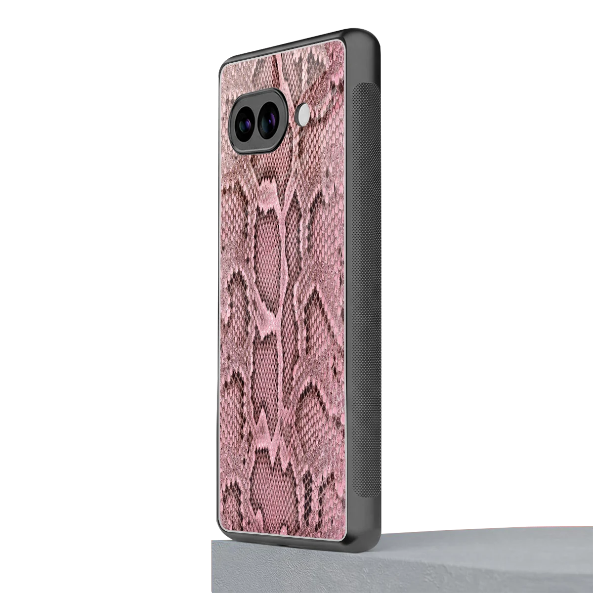 Blush Snake google pixel 10a mobile cover | shockproof glass phone case
