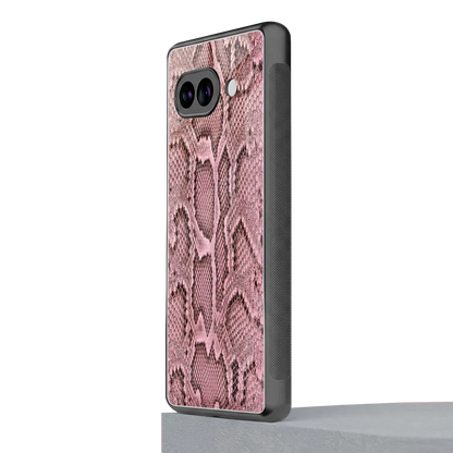 Blush Snake google pixel 10a mobile cover | shockproof glass phone case
