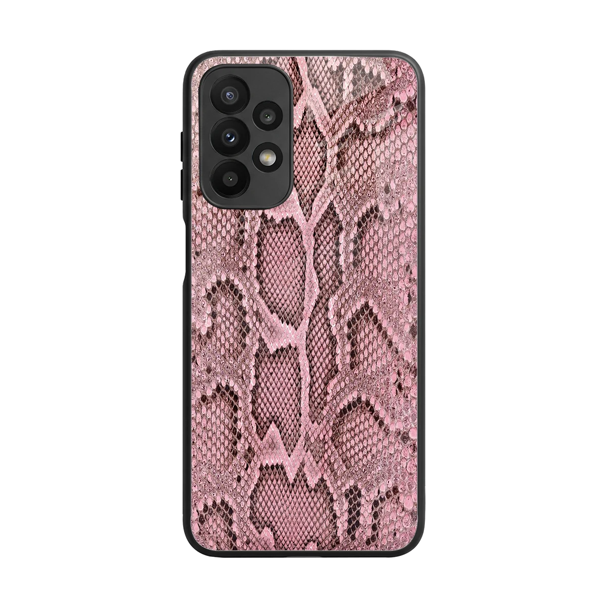 Blush Snake back phone cover | glass case for samsung galaxy a23