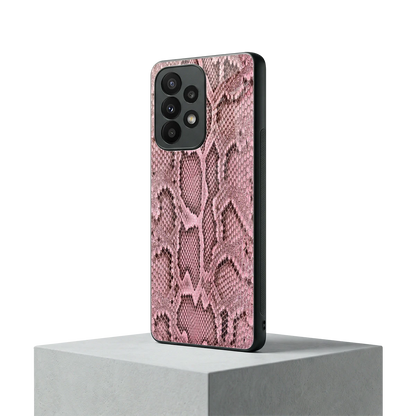 Blush Snake samsung galaxy a23 mobile cover | shockproof glass phone case