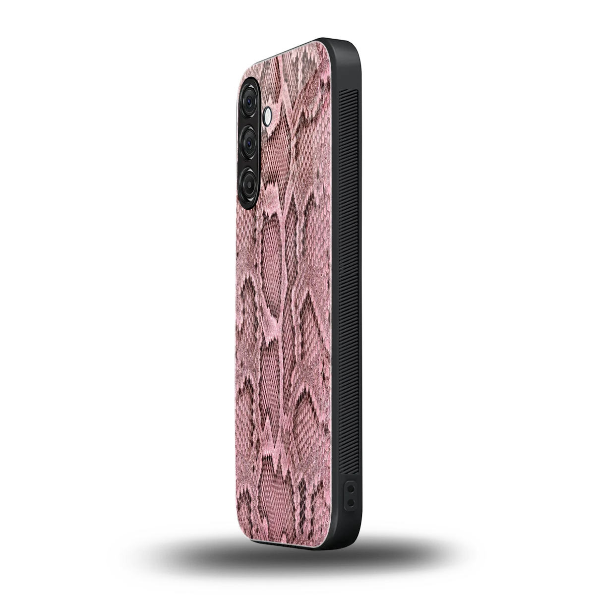 Blush Snake samsung galaxy a37 5g mobile cover | shockproof glass phone case