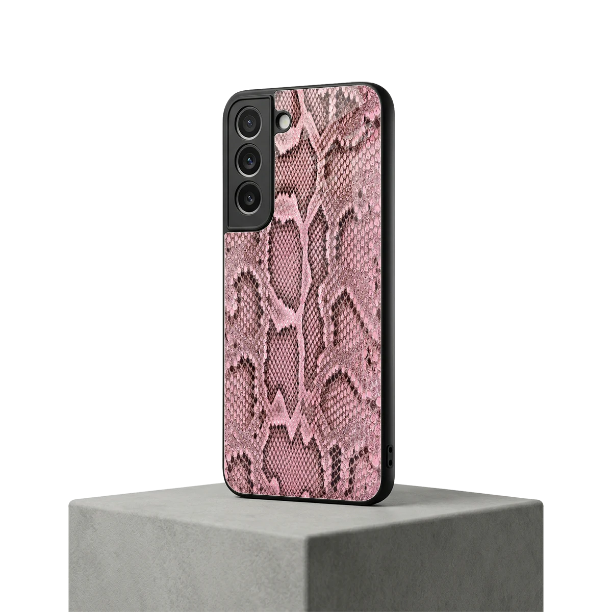Blush Snake samsung galaxy s22 mobile cover | shockproof glass phone case
