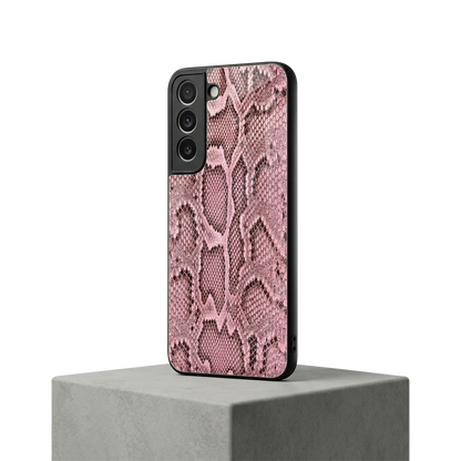 Blush Snake samsung galaxy s22 mobile cover | shockproof glass phone case