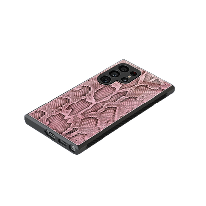 Blush Snake stylish phone case for samsung galaxy s24 ultra | glossy glass and slim fit