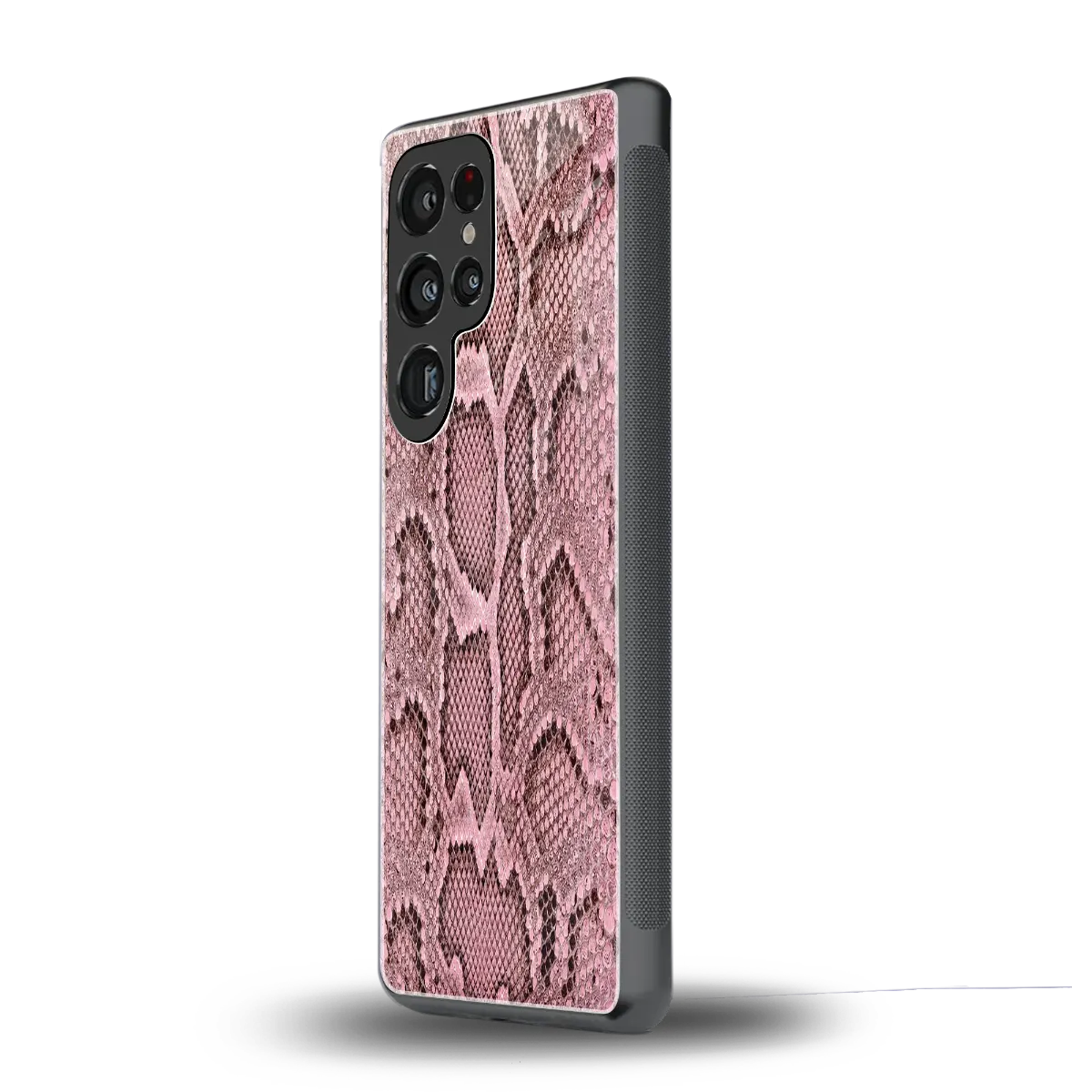 Blush Snake samsung galaxy s25 ultra mobile cover | shockproof glass phone case