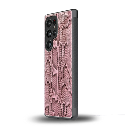 Blush Snake samsung galaxy s25 ultra mobile cover | shockproof glass phone case