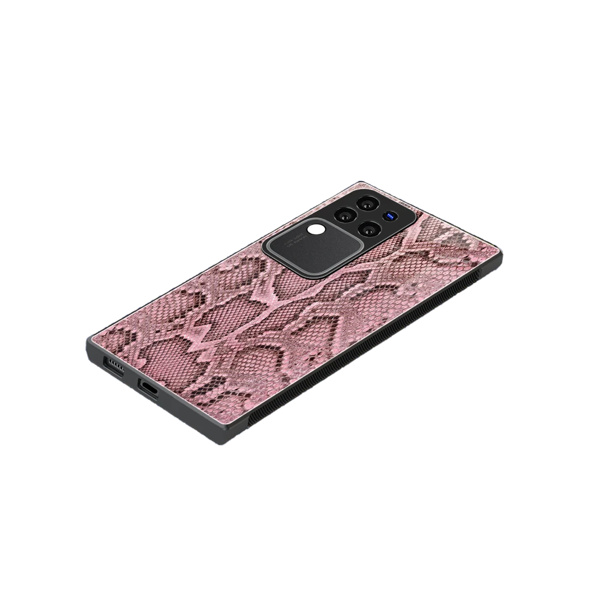 Blush Snake stylish phone case forvivo v30 pro | glossy glass and slim fit