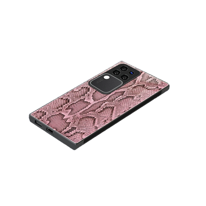 Blush Snake stylish phone case forvivo v30 pro | glossy glass and slim fit