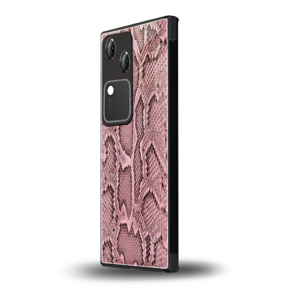 Blush Snake vivo v30 mobile cover | shockproof glass phone case