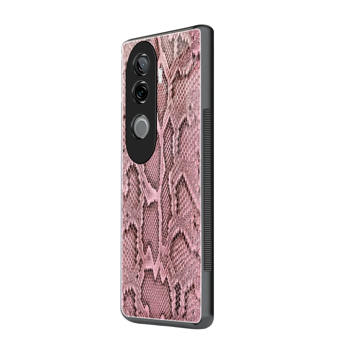 Blush Snake vivo v40e mobile cover | shockproof glass phone case