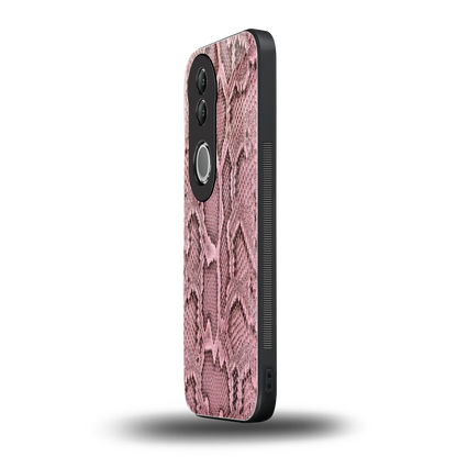 Blush Snake vivo v50 mobile cover | shockproof glass phone case