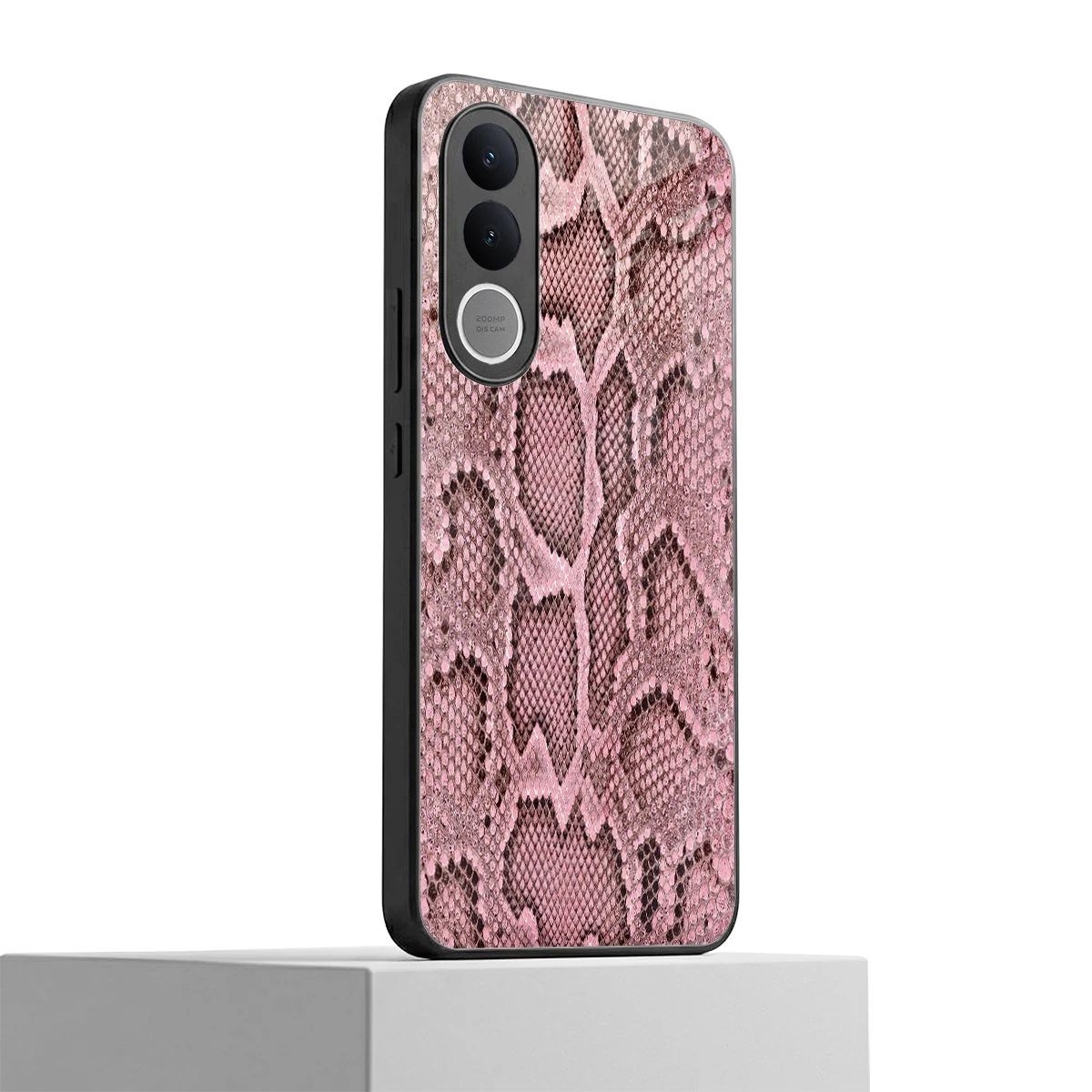Blush Snake vivo v70 fe mobile cover | shockproof glass phone case