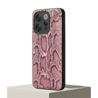 Blush Snake vivo v70 mobile cover | shockproof glass phone case