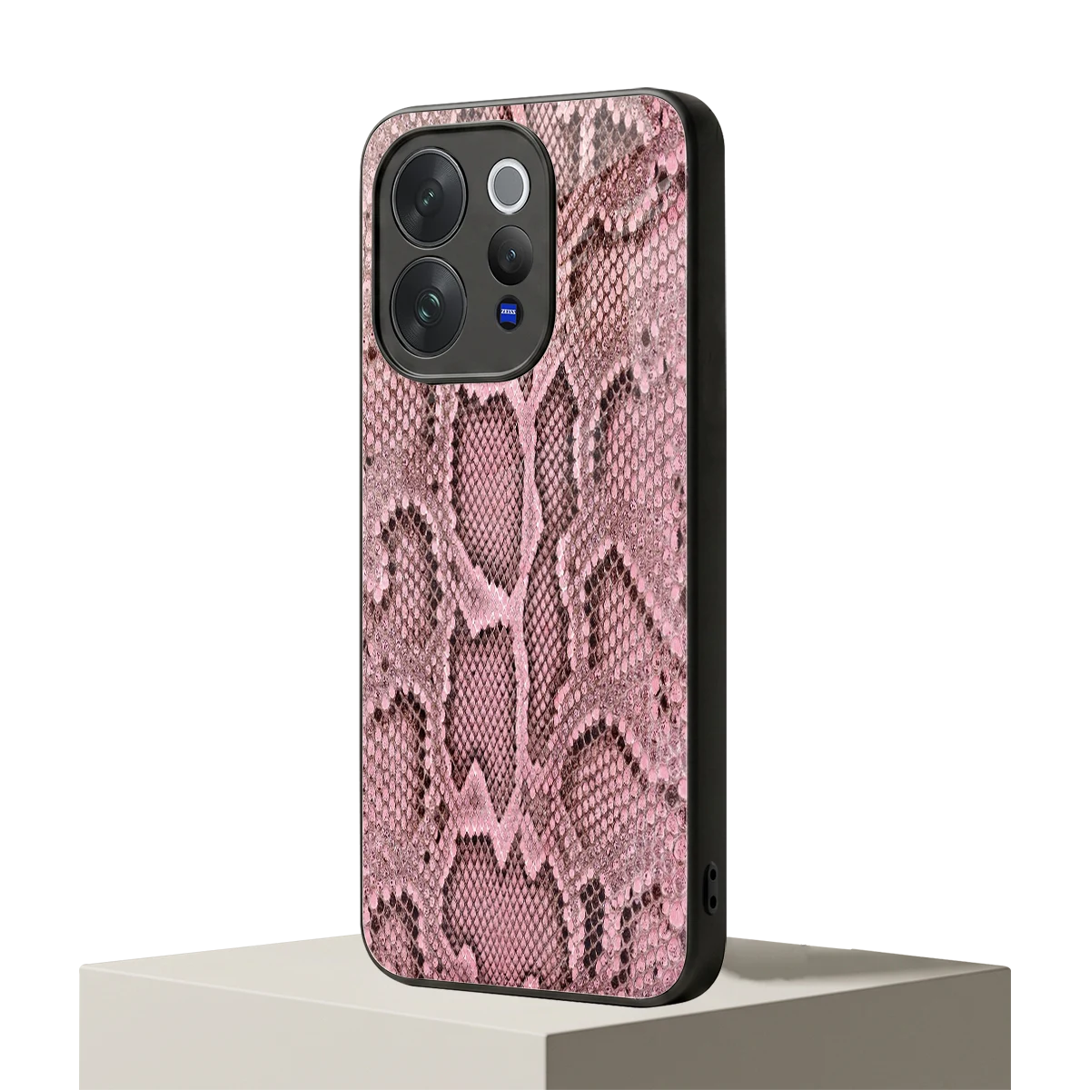 Blush Snake vivo v70 elite mobile cover | shockproof glass phone case