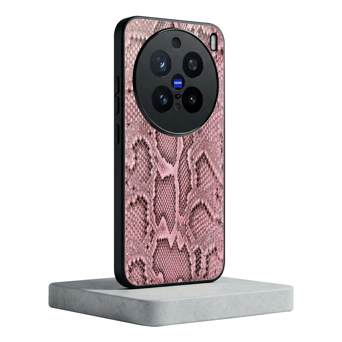 Blush Snake vivo x200 pro mobile cover | shockproof glass phone case