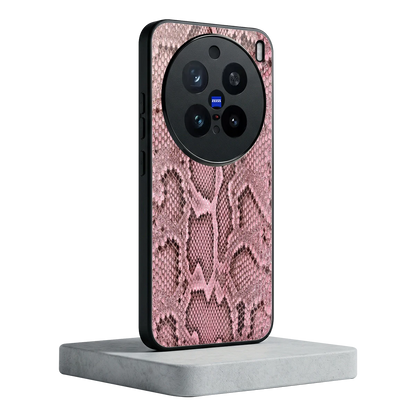 Blush Snake vivo x200 pro mobile cover | shockproof glass phone case