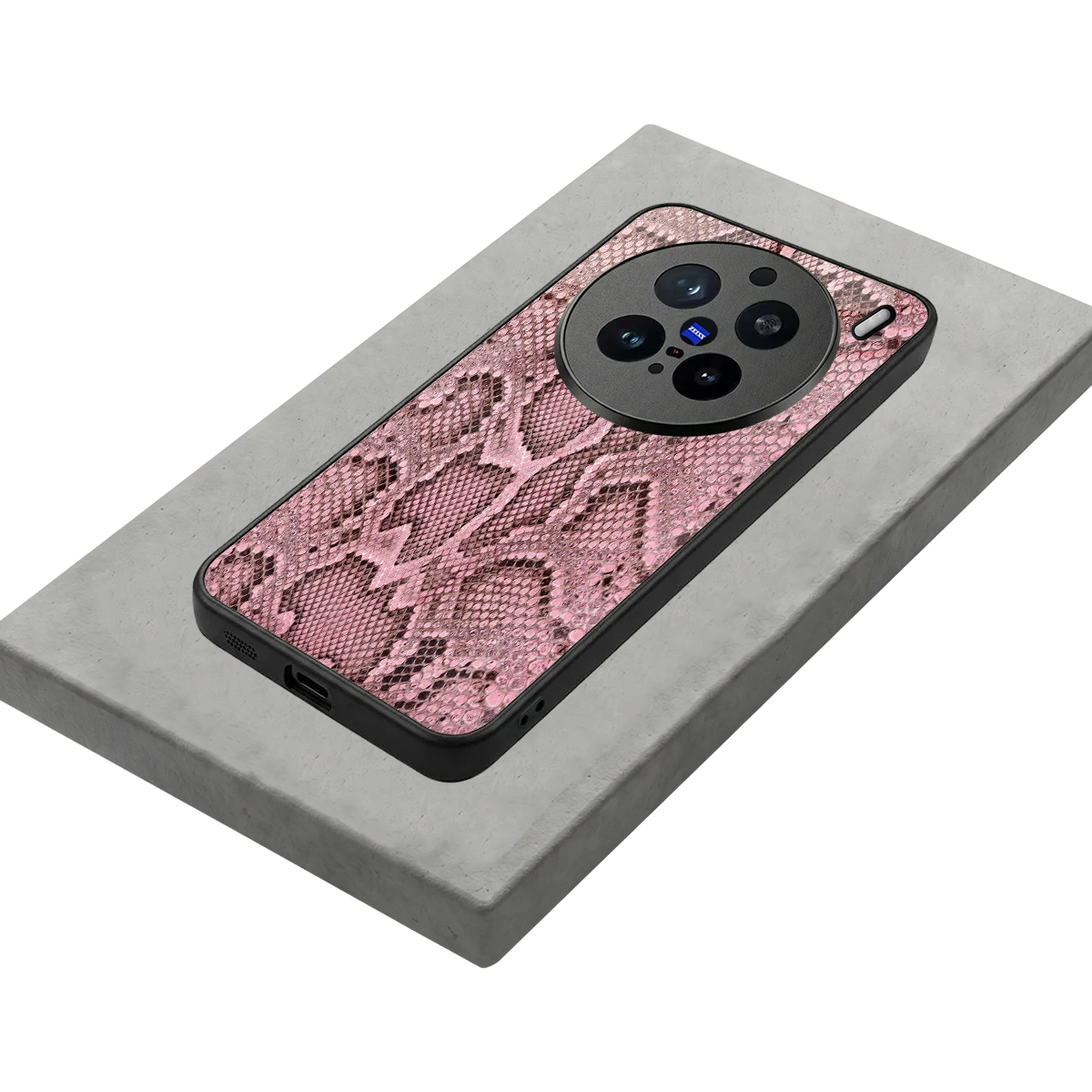 Blush Snake stylish phone case for vivo x200 pro | glossy glass and slim fit