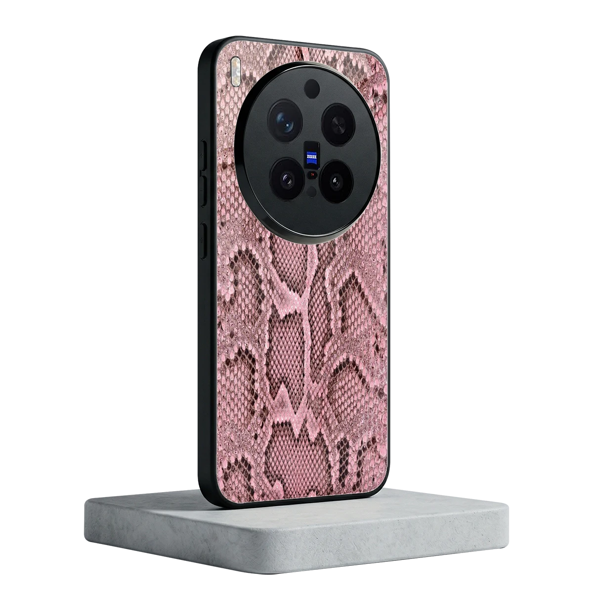 Blush Snake vivo x300 pro mobile cover | shockproof glass phone case