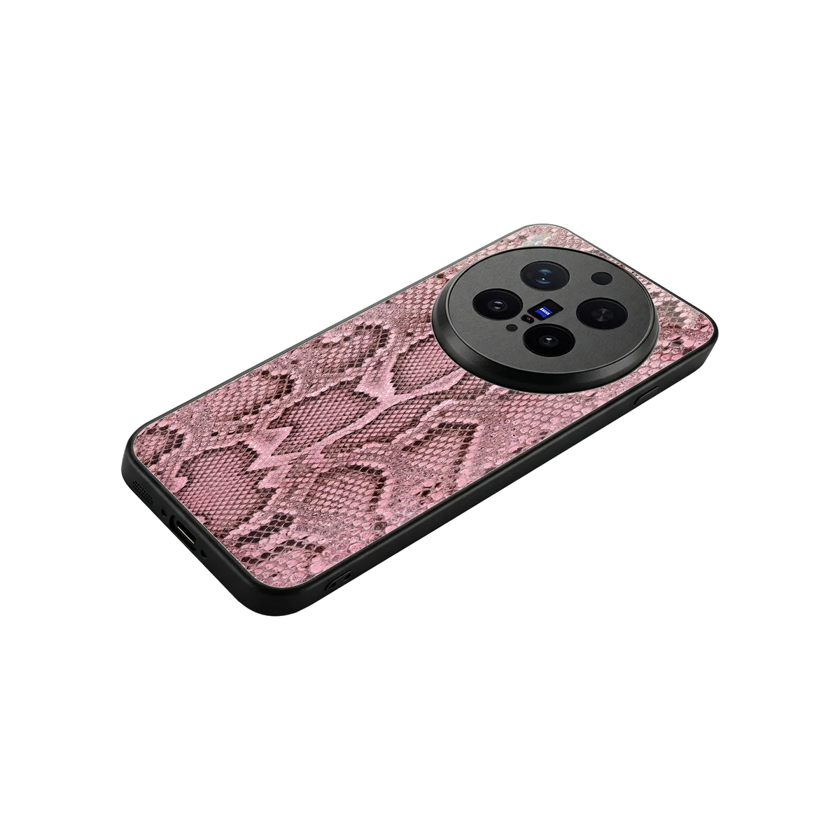 Blush Snake stylish phone case for vivo x300 pro | glossy glass and slim fit
