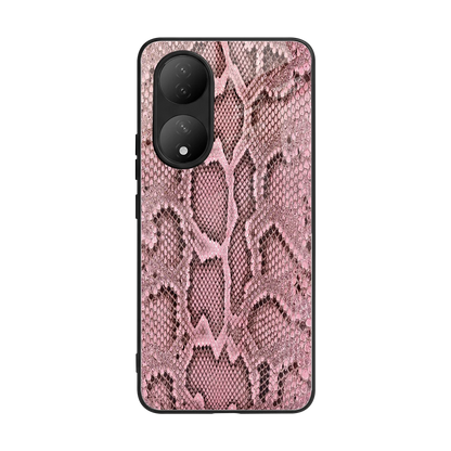 Blush Snake back phone cover | glass case for Vivo-y100