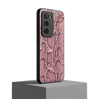 Blush Snake redmi 15 5g mobile cover | shockproof glass phone case