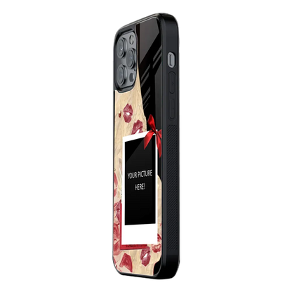 Polaroid Personalised Glass Phone Case
