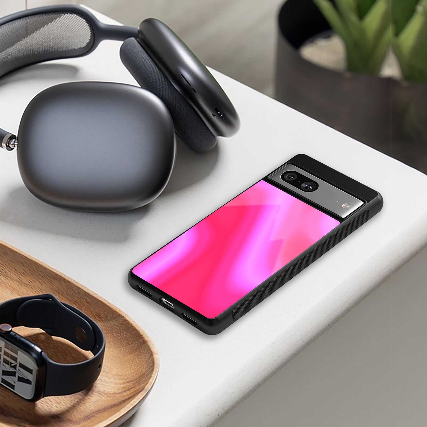 Blush Flow Phone Case for Iphone 16 | Glass Case