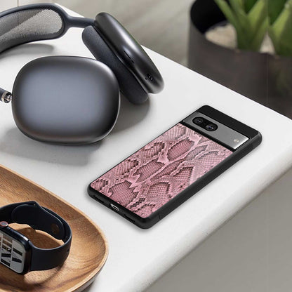 Blush Snake Phone Case for Iphone 16 | Glass Case