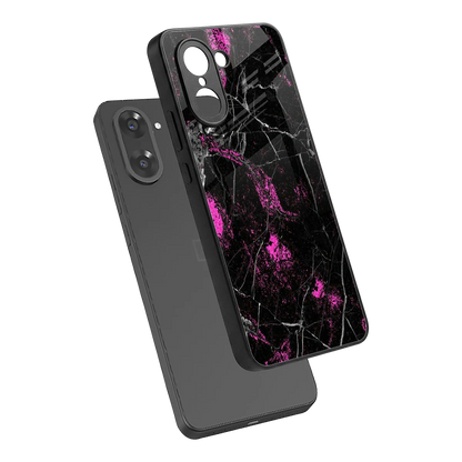Blushstone sleek oneplus nord ce5 5g cover with tempered glass back and TPU edges