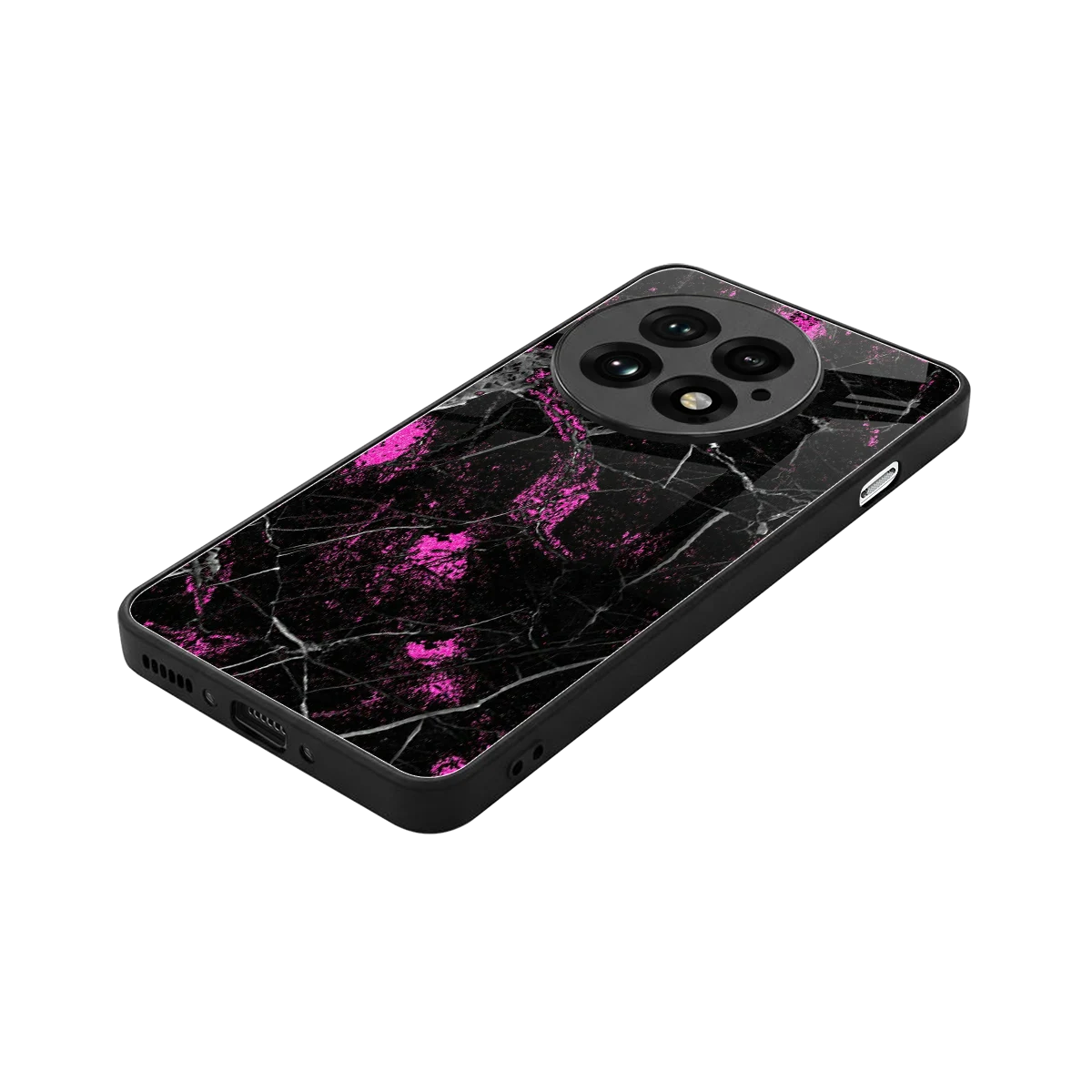 Blushstone stylish phone case for oneplus 13 | glossy glass and slim fit