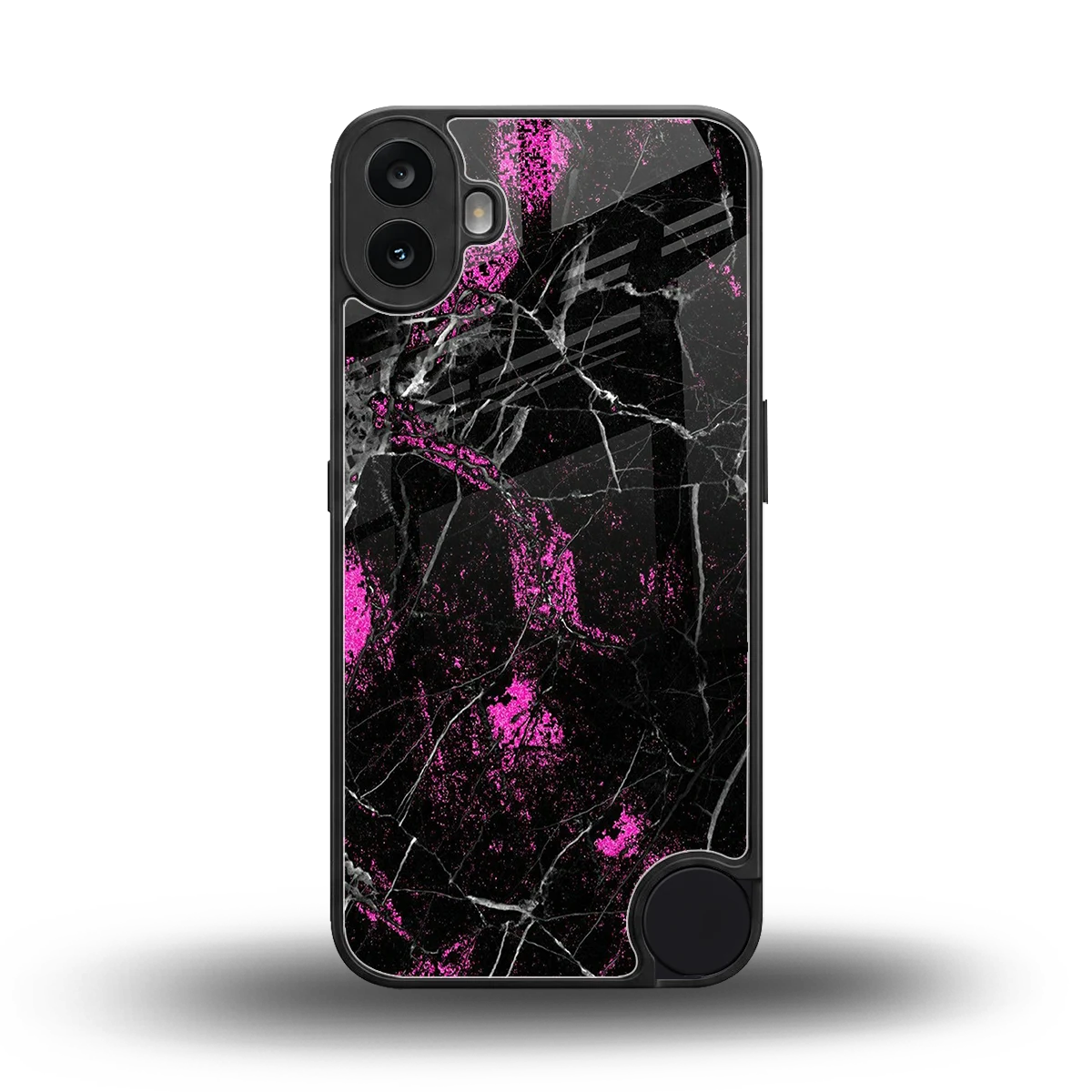 Blushstone back phone cover | glass case for cmf nothing phone 1