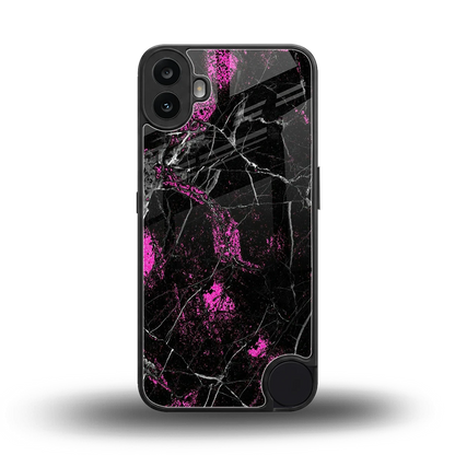 Blushstone back phone cover | glass case for cmf nothing phone 1