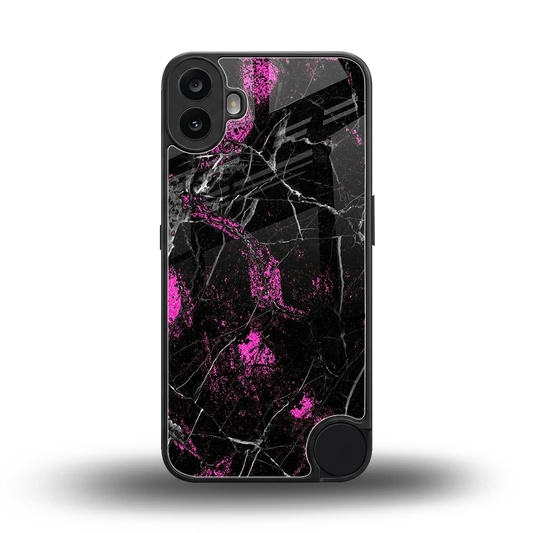 Blushstone back phone cover | glass case for cmf nothing phone 1
