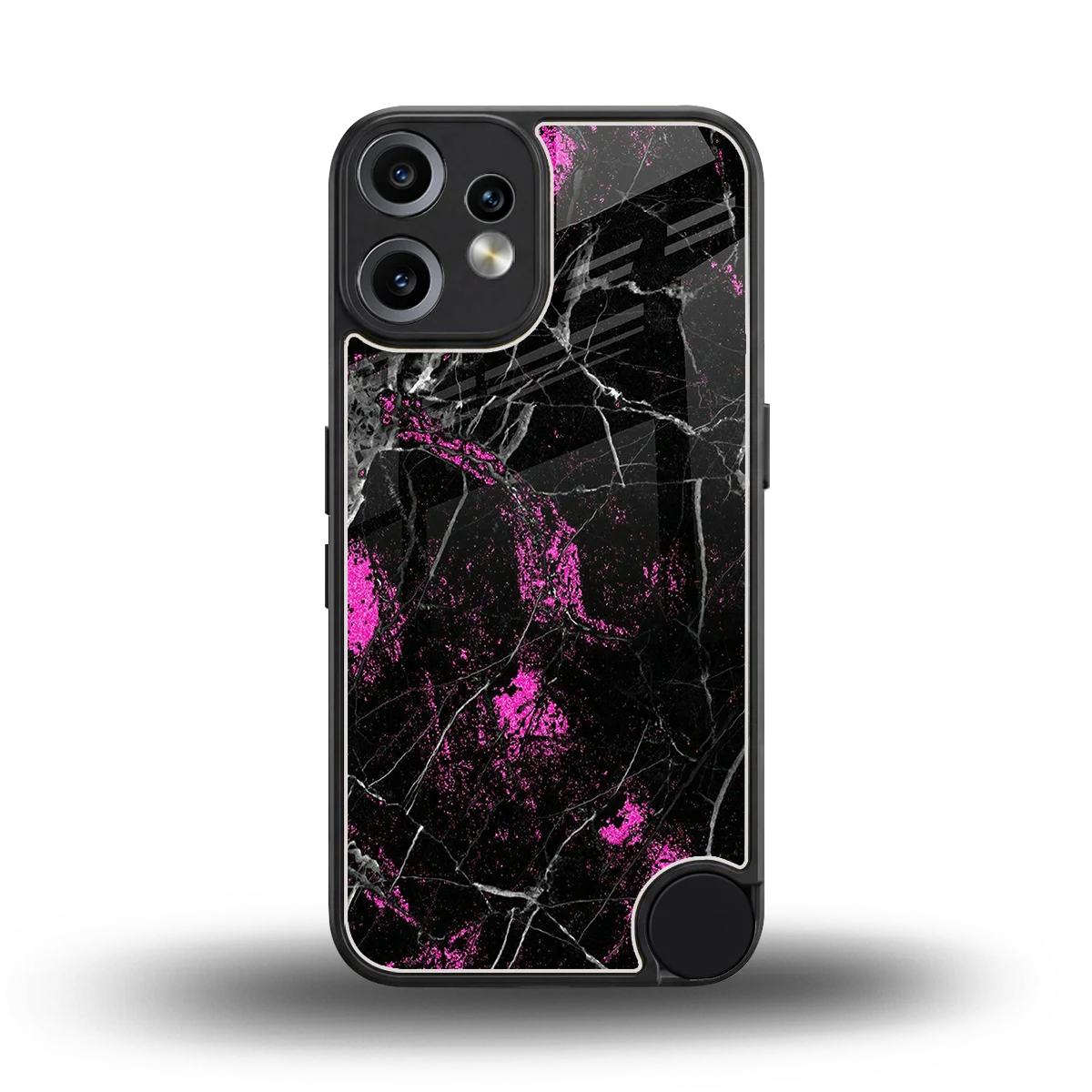 Blushstone back phone cover | glass case for cmf nothing phone 2 pro