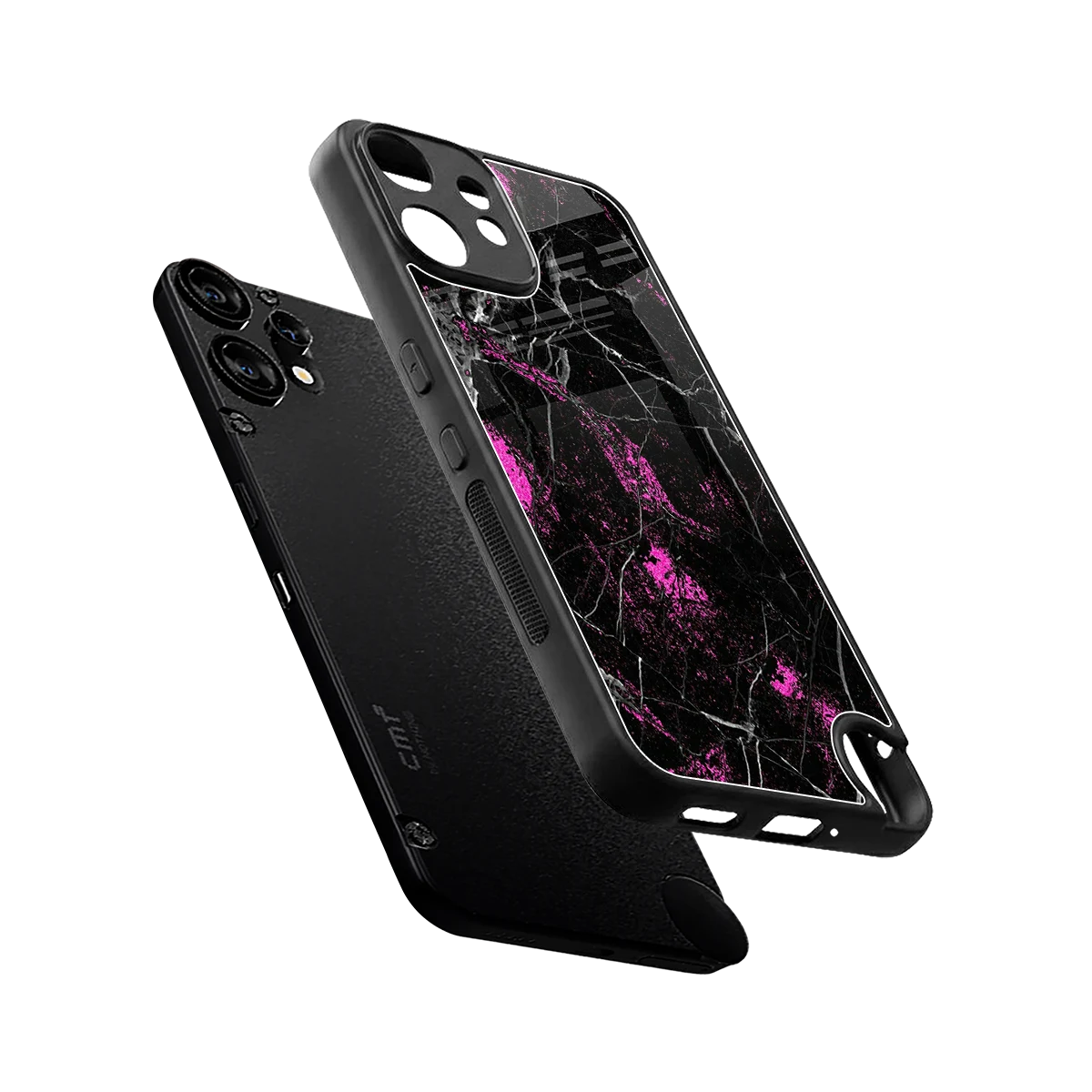Blushstone sleek cmf nothing phone 2 pro cover with tempered glass back and TPU edges
