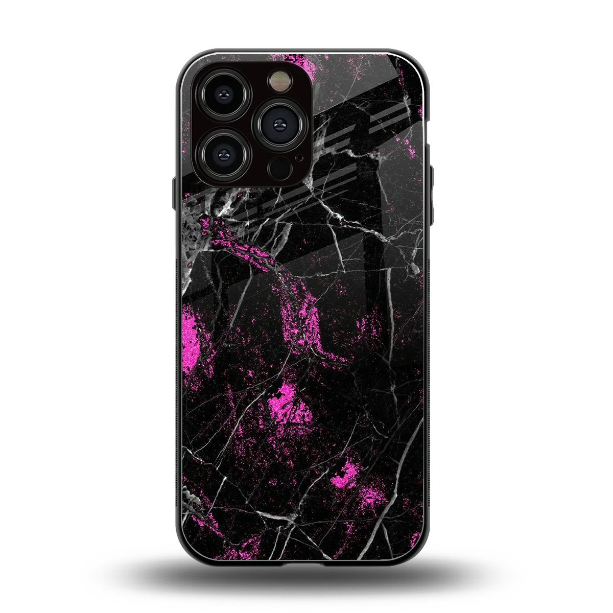 Blushstone back phone cover | glass case for iphone 14 pro max