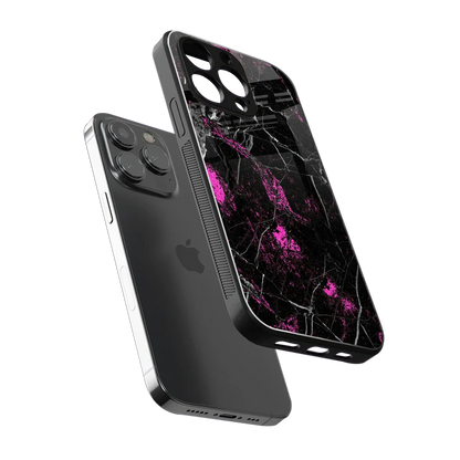 Blushstone sleek iphone 12 pro max cover with tempered glass back and TPU edges