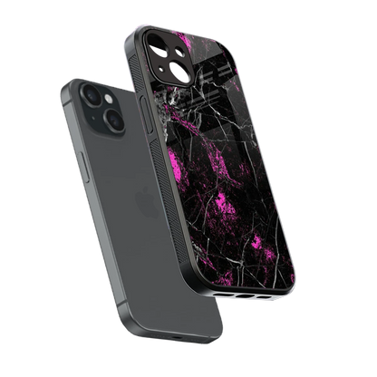 Blushstone sleek iphone 13 cover with tempered glass back and TPU edges