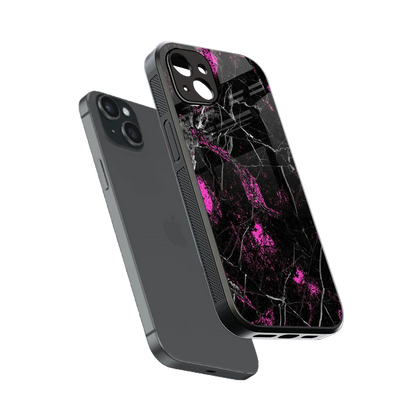 Blushstone sleek iphone 14 plus cover with tempered glass back and TPU edges