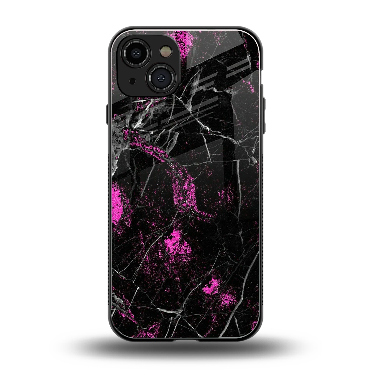 Blushstone back phone cover | glass case for iphone 15