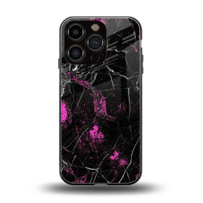 Blushstone back phone cover | glass case for iphone 16 pro